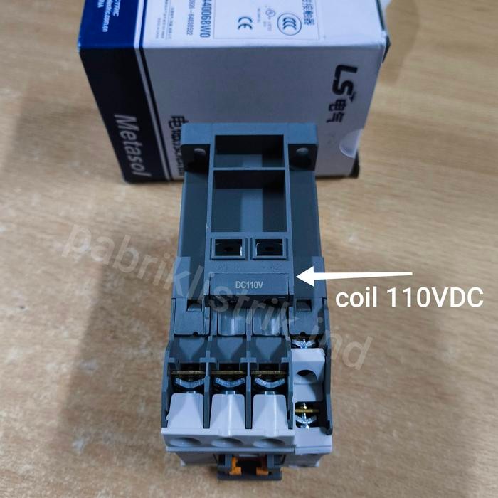 CONTACTOR KONTAKTOR GMD 9 ATAU MC 9B COIL 110V DC 110VDC ORIGINAL LS