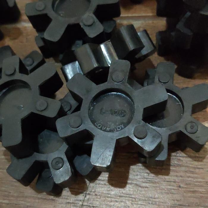 RUBBER COUPLING L-100 LOKAL JAW COUPLING KARET COUPLING L 100 L099