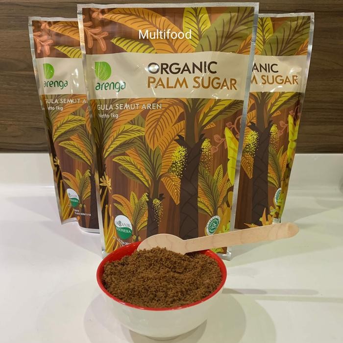 

New Gula aren organik 1kg / gula aren arenga organik / palm sugar halal