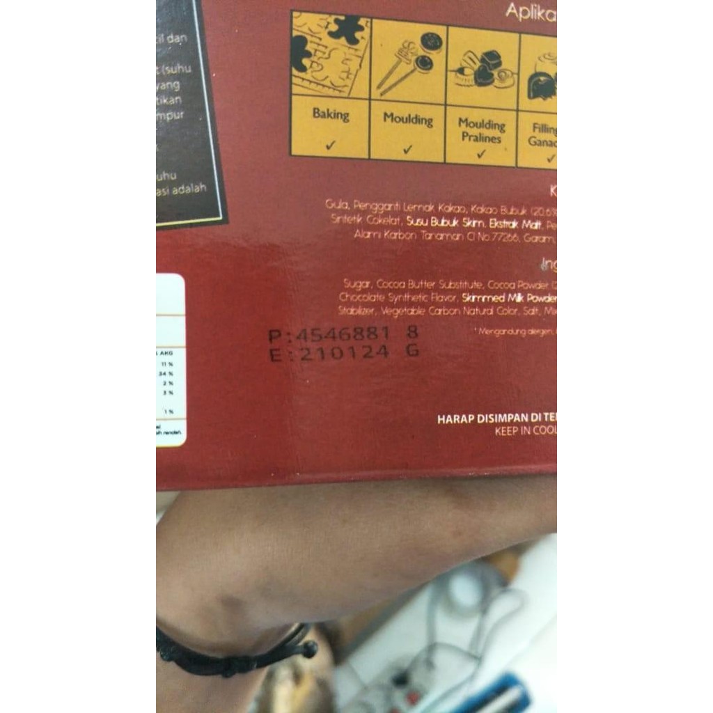 

(Allthebest) chefmate chocolate compound 250gr