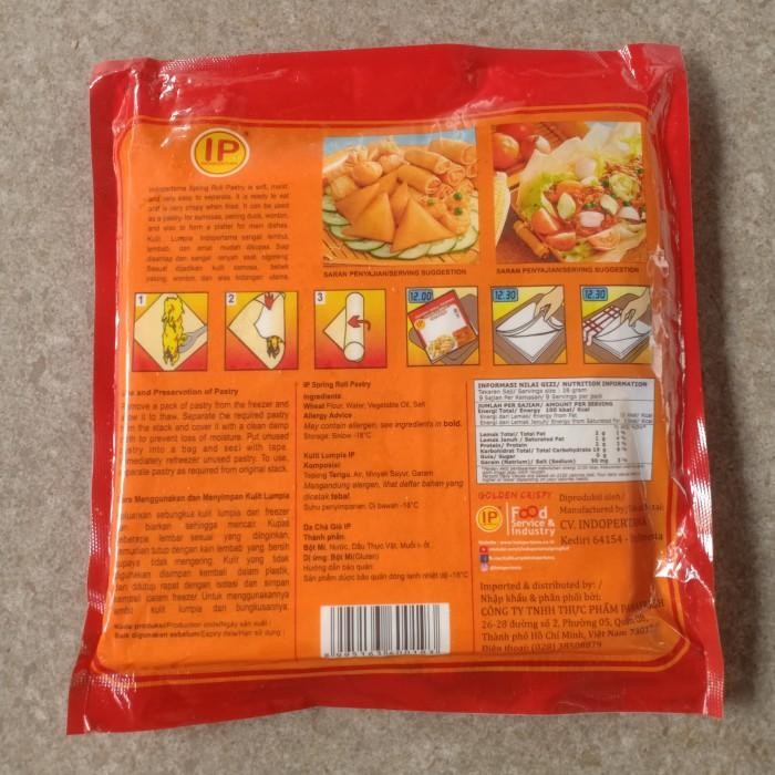 

(Allthebest) Kulit Lumpia Indo Pertama 6" 15 cmx 15 cm i.ebeo