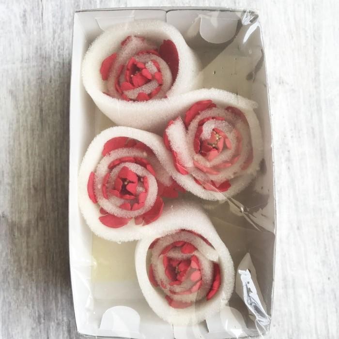 

(Allthebest) Gumpaste hiasan kue - peony isi 4