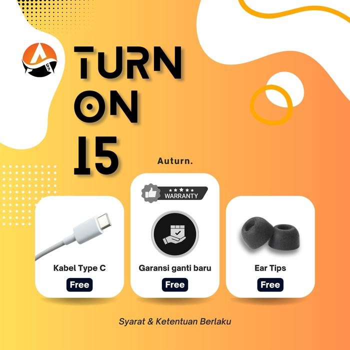 [Anker] Headset Wireless Bluetooth Tws Super Bass Earphone