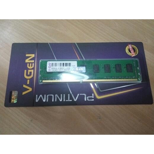 V-Gen Long Dimm Ddr3 4 Gb Pc10600/12800