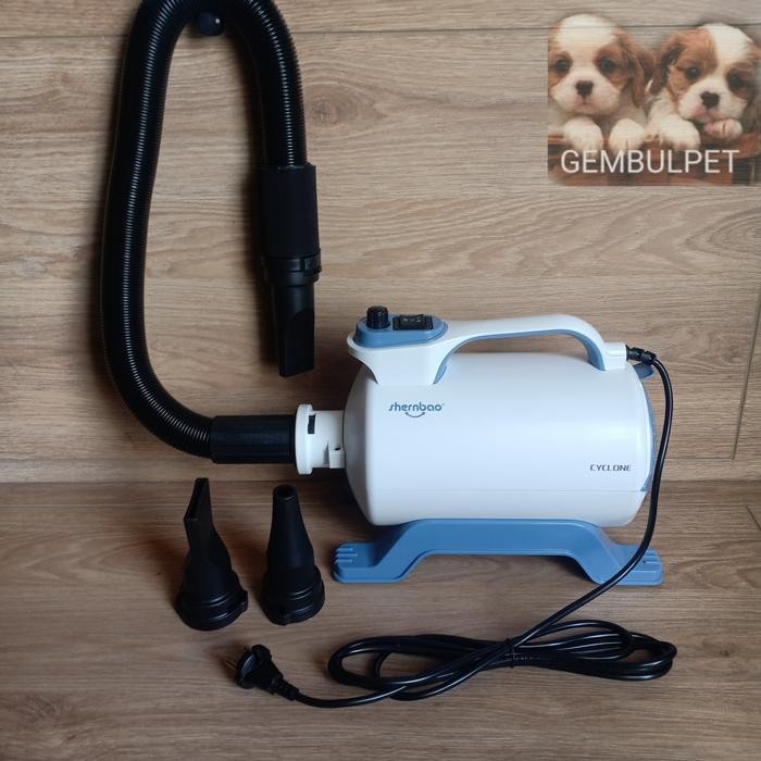 Blower Anjing & Kucing Single Motor Shernbao Cyclone Dryer SHD 1800