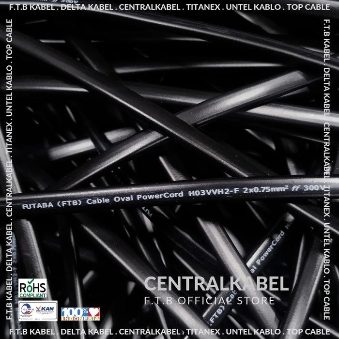 Kabel Oval / Gepeng 2X0.75 ( Speaker Toa Nymhy 2X0.75Mm 2X0,75Mm )