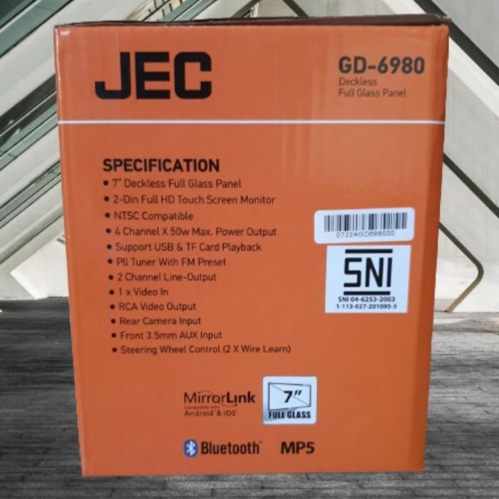 (Allthebest) Tv mobil Double din JEC Mp4 Toyota Avansa Calya innova Agya Kijang