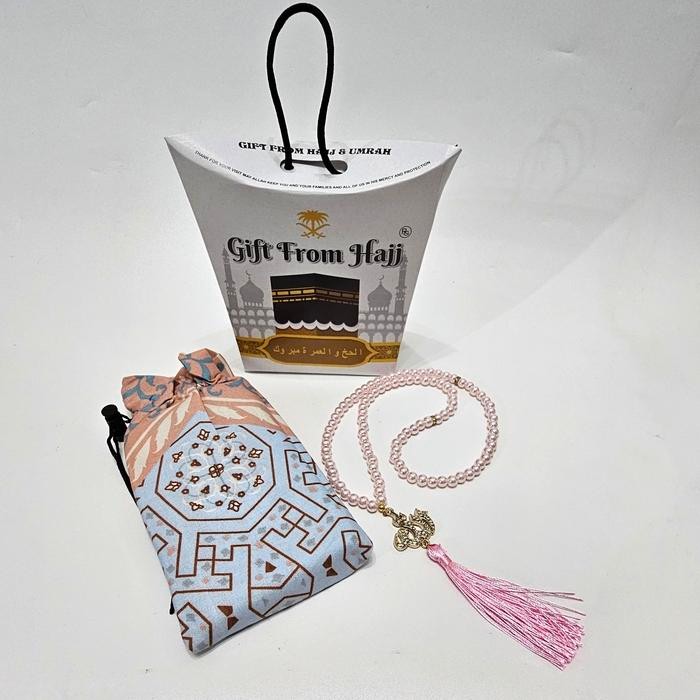 Paket Oleh Oleh Haji Dan Umroh Sajadah Tasbih