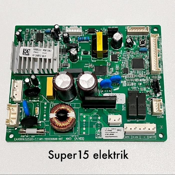 Terbatas Modul Pcb Ebr82230443 Lg Inverter Gnb185Sqbk Pcb Kulkas Lg Inverter Gn-B185Sqbk (2 Pintu)