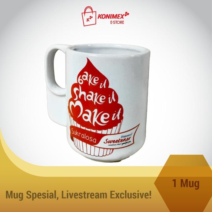 TERBARU [Live Stream Exclusive] Special Gift Diasweet Sweetener - Gelas Kaca Mug