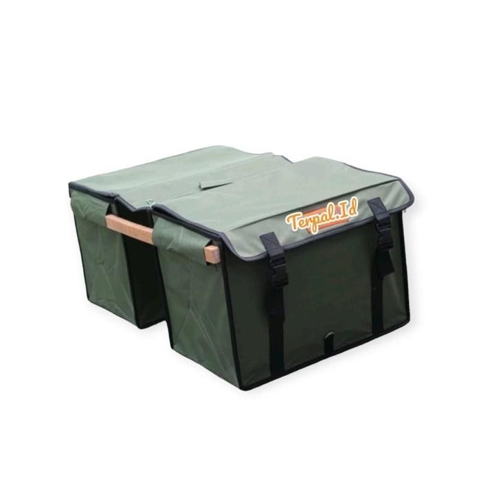 Tas Obrok Obrox Ronjot Keranjang Barang Kurir Pos Sales Motor Bahan Terpal Jeep Premium