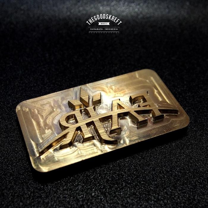 

CUSTOM MATRAS EMBOS / HOT STAMP Max area 10cm Persegi