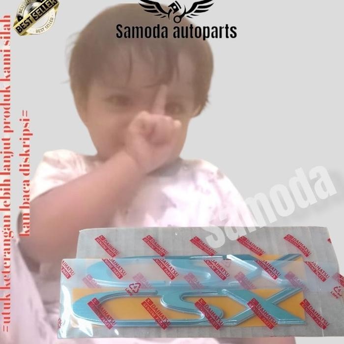 (Allthebest) SAMODA Emblem CSX Taruna/Tulisan Merek CSX Taruna/Logo CSX Daihatsu