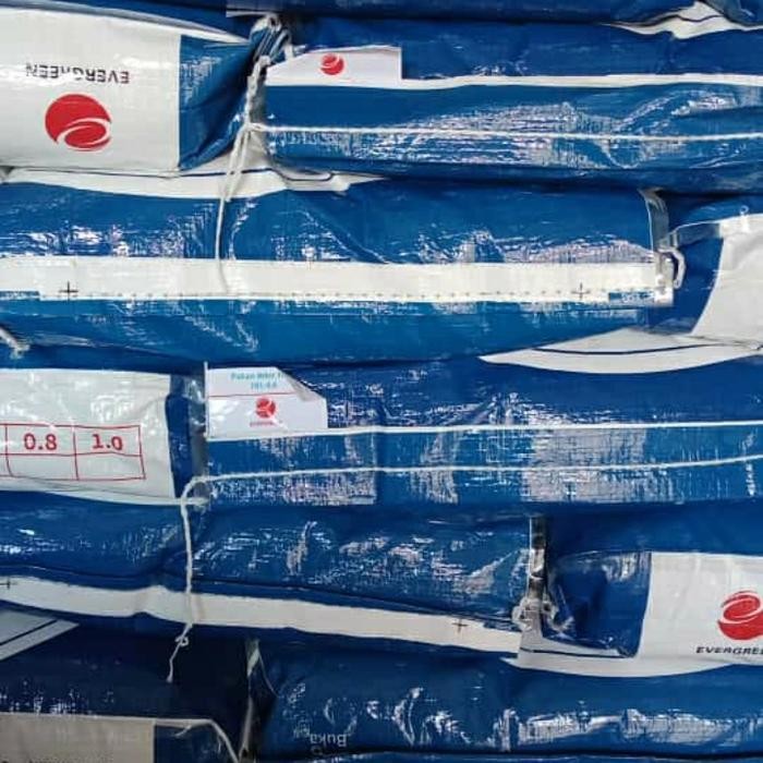 EVERGREEN, PAKAN IKAN NILA APUNG, 1SAK= 30KG, KHUSUS KURIR KARGO