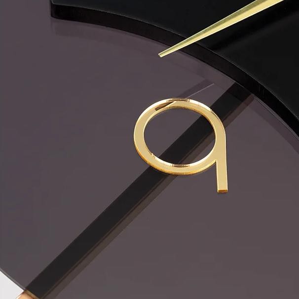 JAM DINDING BESAR MEWAH ELEGAN MODERN WALL CLOCK EUROPEAN STYLE SILENT MOVEMENT 80CM