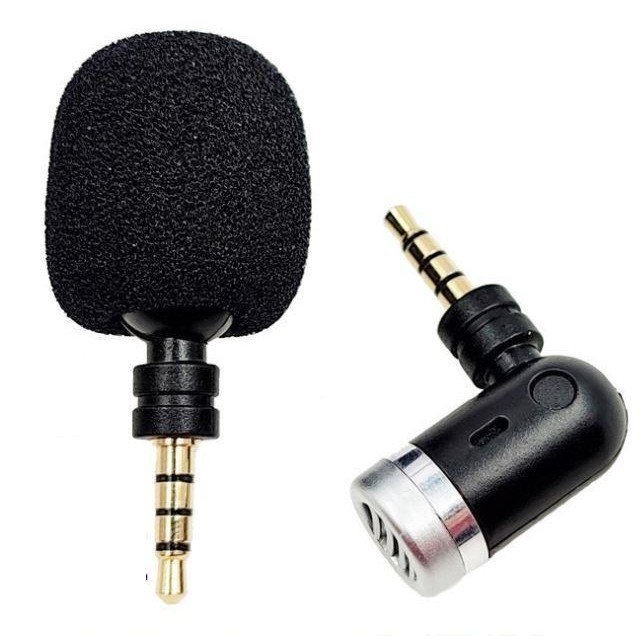 Microphone Kecil Tekuk Dimensi 48mm Omni Direction Jack 3,5 ; 4 Pole