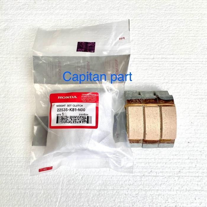 Kampas Ganda K81 Genio Beat Eco Street Beat Led 2017-2019