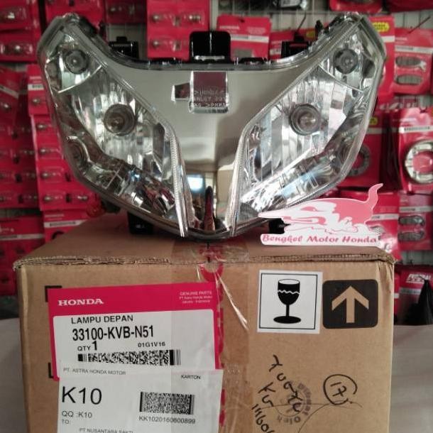 reflektor lampu depan vario techno 110 cbs - Kanjeng Raden Variasi
