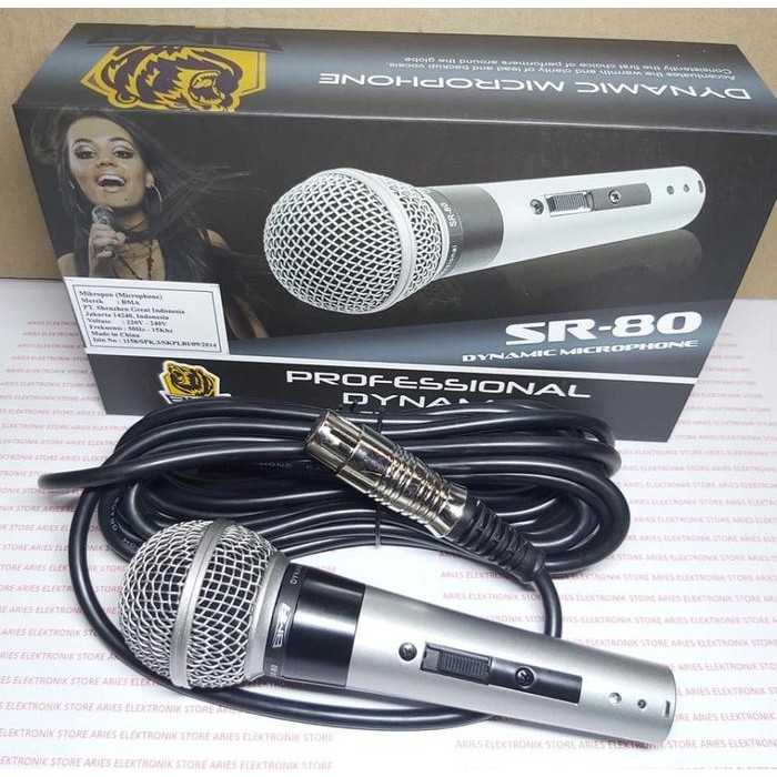 MIC MICROPHONE BMA SR80 MIC BMA SR 80 original