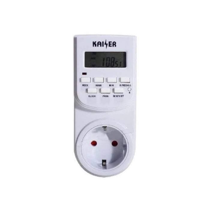 Terlaris Kaiser Timer Digital Stop Kontak Timer Listrik Digital Otomatis Kaiser