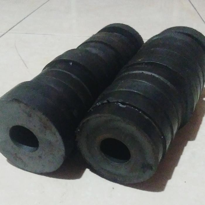 Allthebest Magnet jenis ferrite model donat di ambil dari bekas magnet microwave