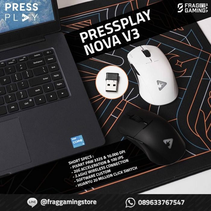 [Allthebest] PressPlay Nova V3 / Pressplay Ultralight Wireless - Gaming Mouse