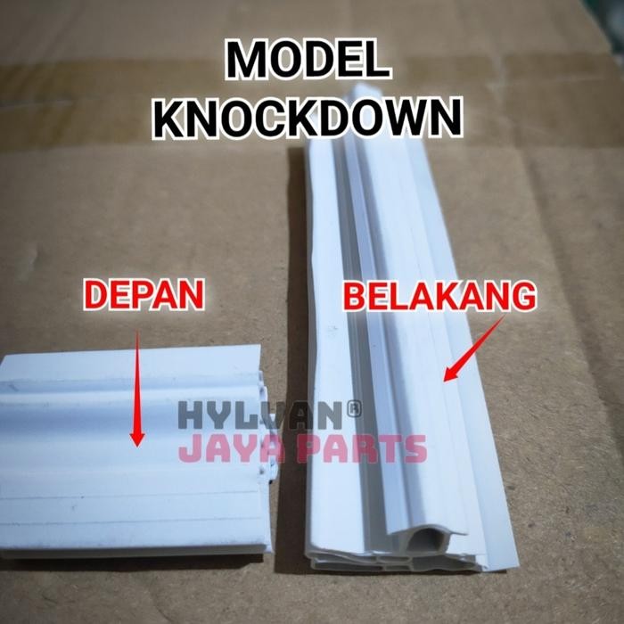 GASKET KARET PINTU FRIZER FREEZER BOX DAICHI KNOCK DOWN 70 X 55 Cm