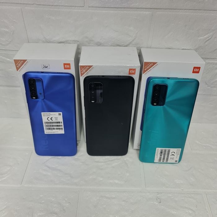 hp Xiaomi Redmi 9T 4/64GB fullset mulus mantap net