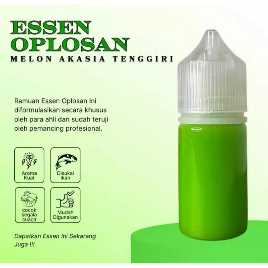 Essen Oplosan Ikan Paling Gacor – Ampuh untuk Semua Jenis Ikan Melon Akasia Tenggiri