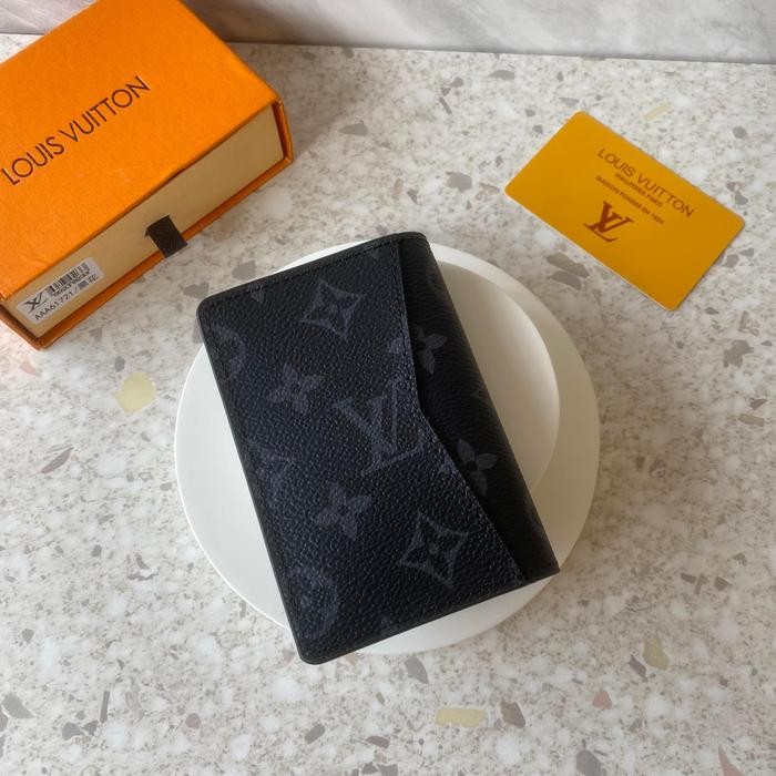 

DOMPET LOUI VUITTO CARD HOLDER VINTAGE PRIA WANITA IMPORT PREMIUM QUALITY FREE BOX