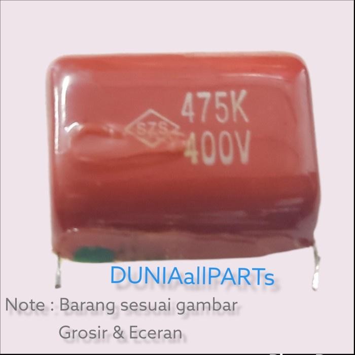 (Allthebest) kapasitor mylar 475k400v mylar 475k 400v szsa