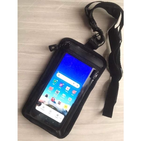 (Expert) FAVORITE Sako Gantung Leher - Dompet Hp Pvs (MIKA) Hanging Wallet