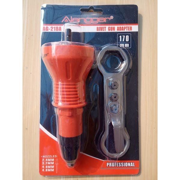 Expert rivet adapter cordless - Riveting Gun alat paku rivet ripet