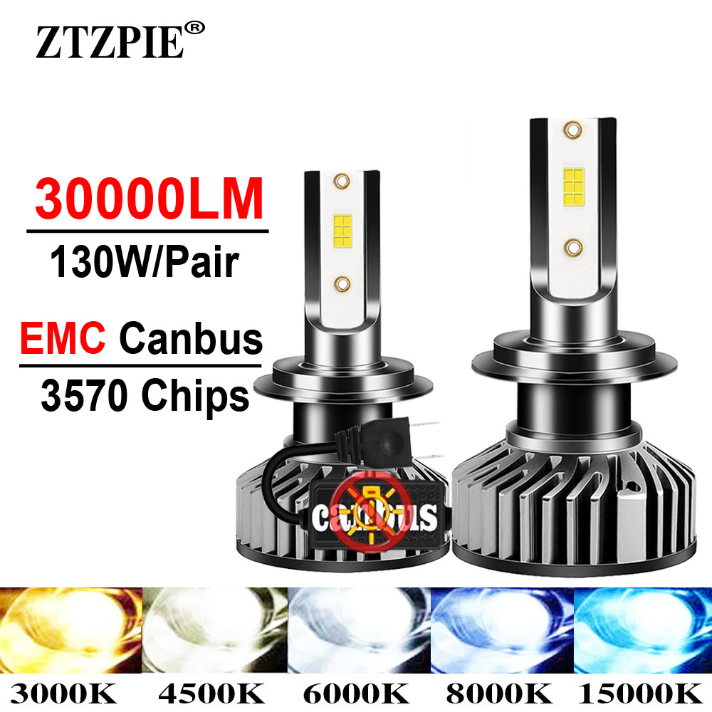 ZTZPIE 4500K 6000K 8000K HB3 HB4 9005 9006 H1 H7 H4 H11 9012 Bulb