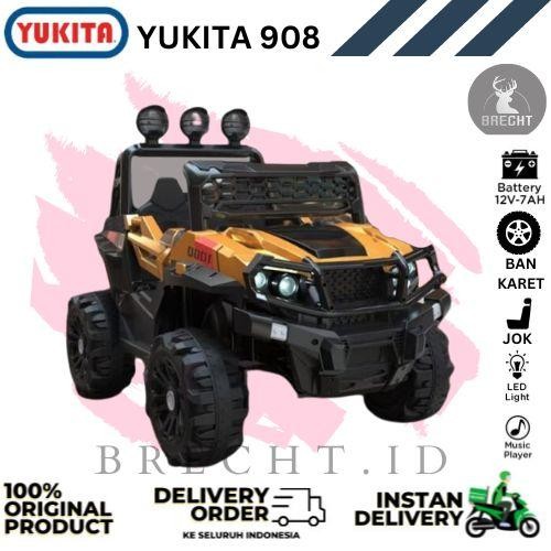 TERBARU Mainan Anak Mobil Aki Jeep Rhinos Yukita 908
