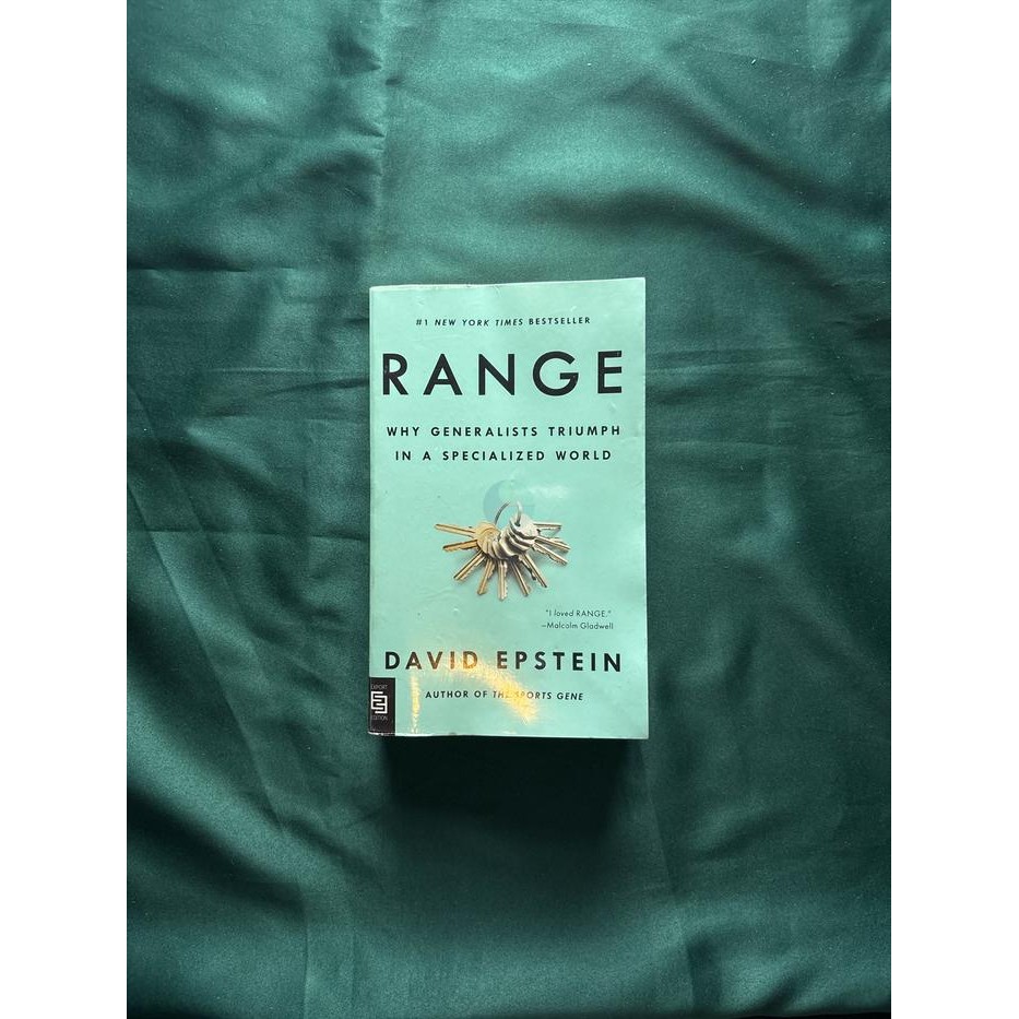 TERMURAH PRELOVED - Novel/Buku Range - David Epstein