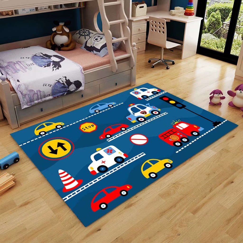 Boys and Girls Fun Carpet Living Room Children Bedroom Decoration
