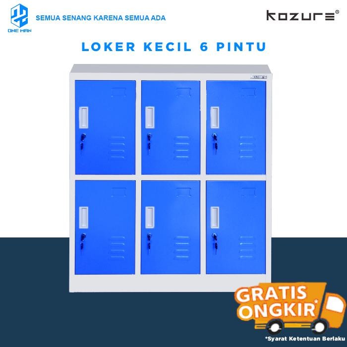 

Loker Sepatu Besi Kecil 6 Pintu Untuk Sekolah Kozure KL-6SW