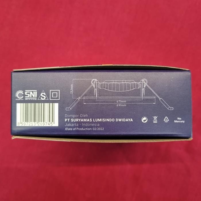(Expert) LAMPU SPOTLIGHT IN-LITE / INLITE / IN LITE DOWNLIGHT LED 5W -