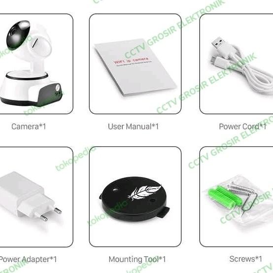 [Expret] IP CAM KAMERA CCTV PORTABLE WIRELESS BABY CAM WIRELESS CCTV