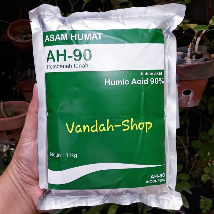 Asam Humat AH-90 Humic Acid 90% kemasan 1Kg