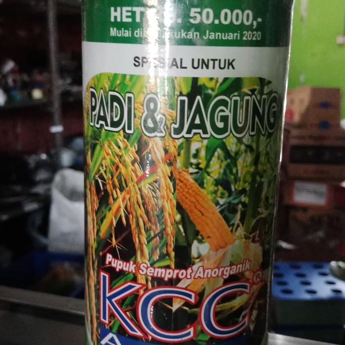 PUPUK CAIR KCC PADI DAN JAGUNG 1LT