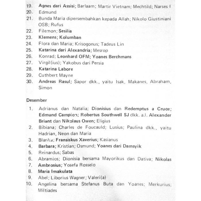 

Ready- Ensiklopedi Orang Kudus (Kristen Katolik) - Adolf Heuken Clc Jakarta