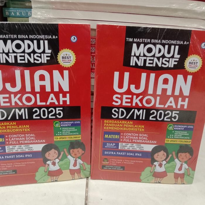 

Ready- Buku Baru Orginal Modul Intensif Ujian Sekolah Sd/Mi 2025