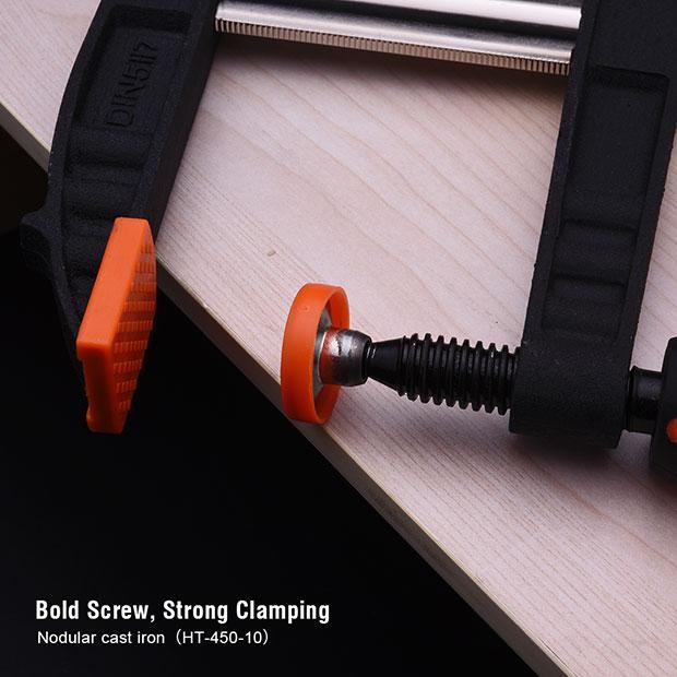 HEAVY DUTY F CLAMP / KLEM JEPIT F / KLEM CATOK PAPAN KAYU