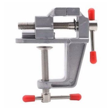 CATOK MEJA MINI RAGUM BESI CLAMP PENJEPIT CLAMP SIKU KLEM CATOK RAGUM