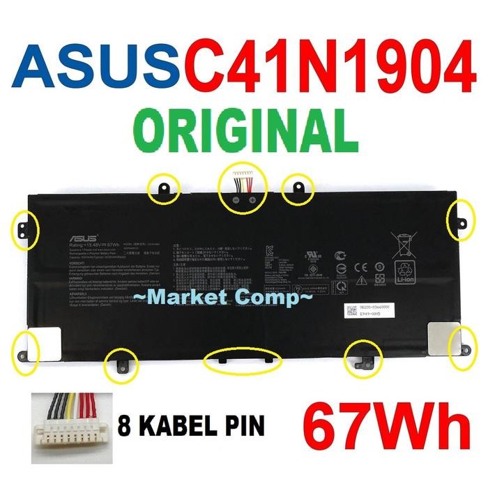 Hemat Baterai Asus Zenbook 13 Oled Ux325Ea Ux325Ja Ux325 Ux325E Ux325J