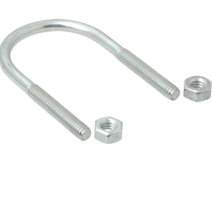 U BOLT BESI 8" KLEM U-BLOT BESI GALVANIS 8 INCH U-BOLT 8" GALVANIS