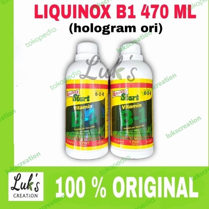VITAMIN B1 LIQUINOX HOLOGRAM 470 ml jaminan