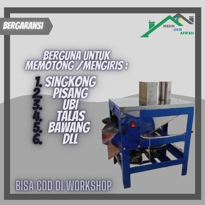  MESIN TONG KERIPIK KENTANG MUSTOFA MESIN PENGIRIS SINGKONG PENGIRIS BAWANG PENGIRIS PISANG